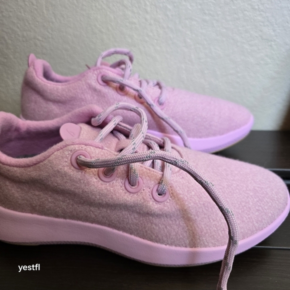 NWOB Allbirds wool runner mizzles in buoyant pink 8 - Picture 3 of 7